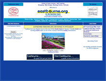 Tablet Screenshot of eastbourne.org